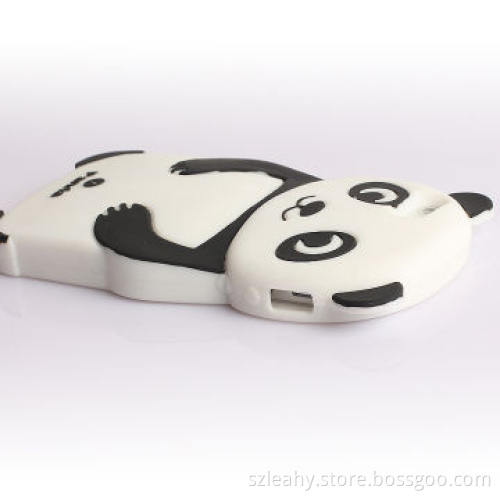 Panda-shaped silicone case for iPhone 5/5S